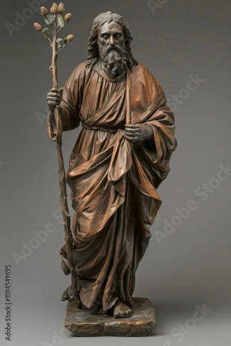 Aaron with Blossoming Staff Sculpture