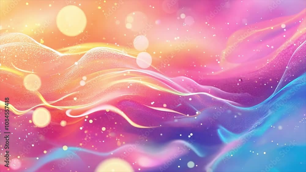 colourful streaming lights with bokeh effect dynamic video background colourful streaming lights with bokeh effect dynamic video background
