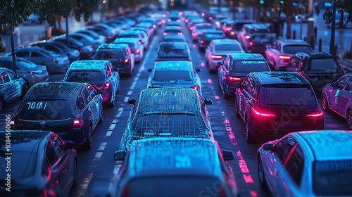 Smart LPR camera parking system solutions are visualized, showing automated number plate recognition for barrier-free parking lot management