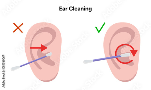 Ear cleaning how to use ear stick
