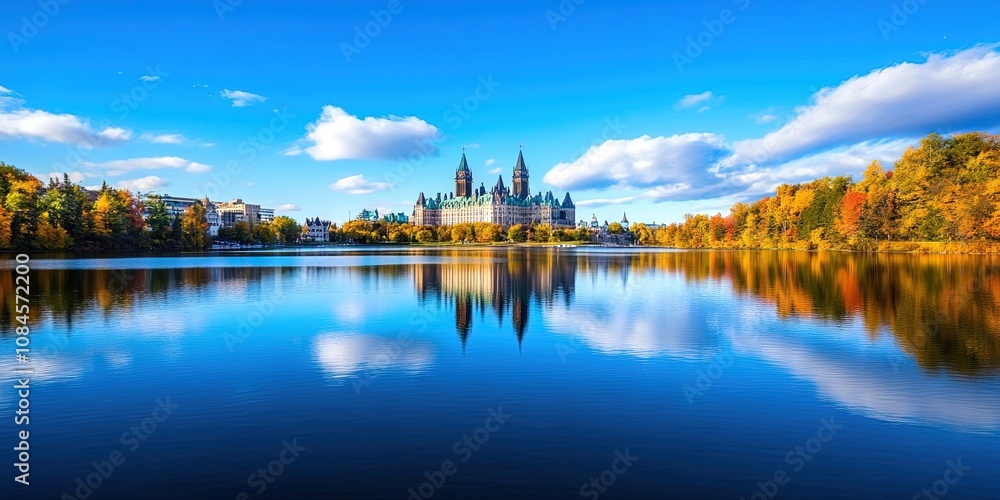 Fototapeta premium Canada cityscape concept