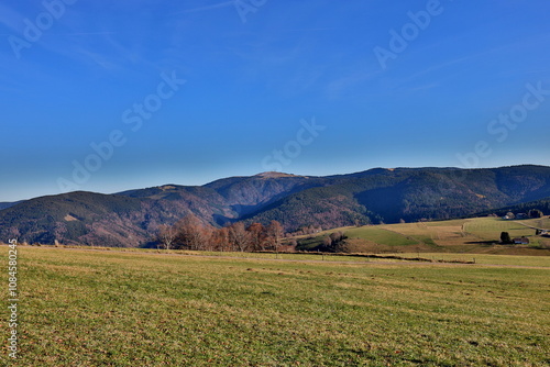 Herbstlandschaft auf dem Schauinsland bei Freiburg