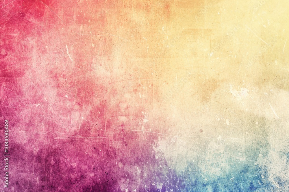 Fototapeta premium A multicolored grunge-inspired background image