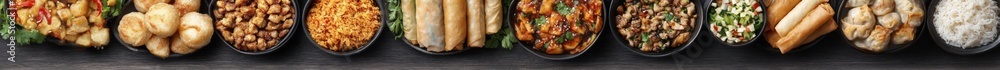Delicious assortment of traditional appetizers served on a black table for a festive gathering Delicious assortment of traditional appetizers served on a black table for a festive gathering