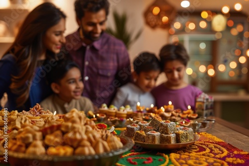 A group of people enjoying a meal together