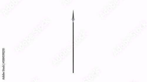 Crafting a traditional spear in a rural workshop