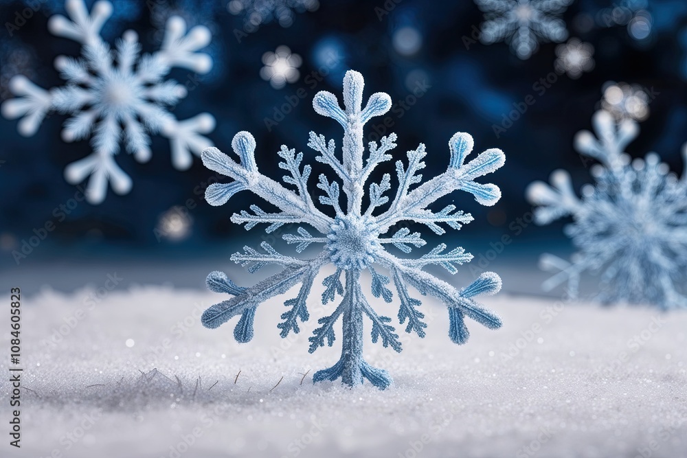 Enchanting Blue Snowflake Velvet Backgrounds for a Magical Winter Celebration Enchanting Blue Snowflake Velvet Backgrounds for a Magical Winter Celebration