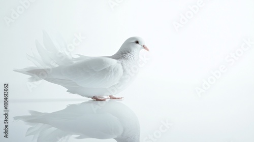 White Dove: A Symbol of Peace and Purity - Stunning Fine Art Photography