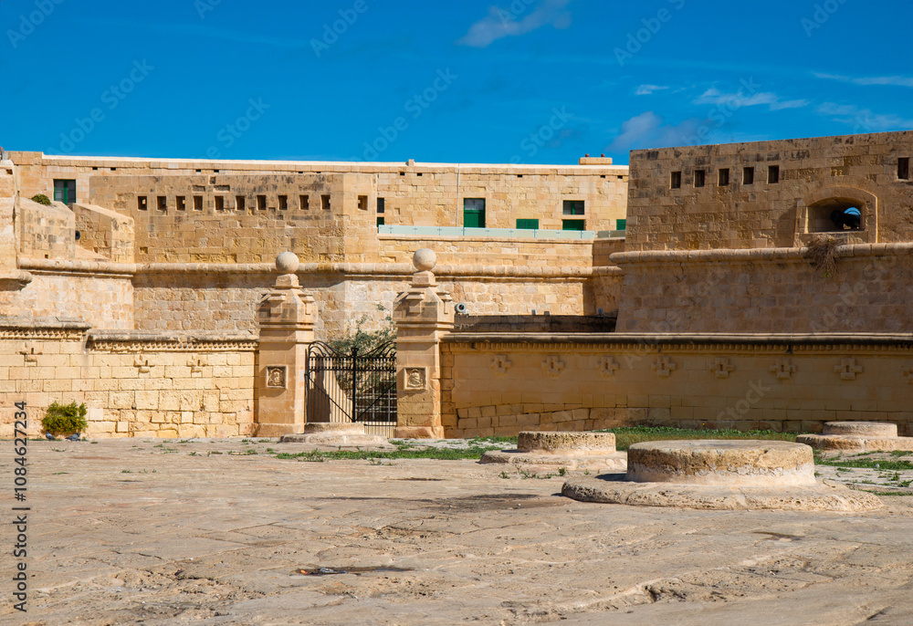 Valletta (il-Belt Valletta) Granaries at Fort St. Elmo Xlokk South Eastern Region of Malt Valletta (il-Belt Valletta) Granaries at Fort St. Elmo Xlokk South Eastern Region of Malt