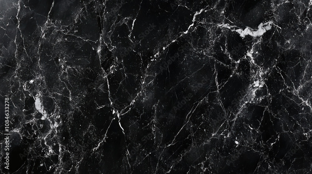 Matte black marble texture with subtle veins and soft lighting Matte black marble texture with subtle veins and soft lighting