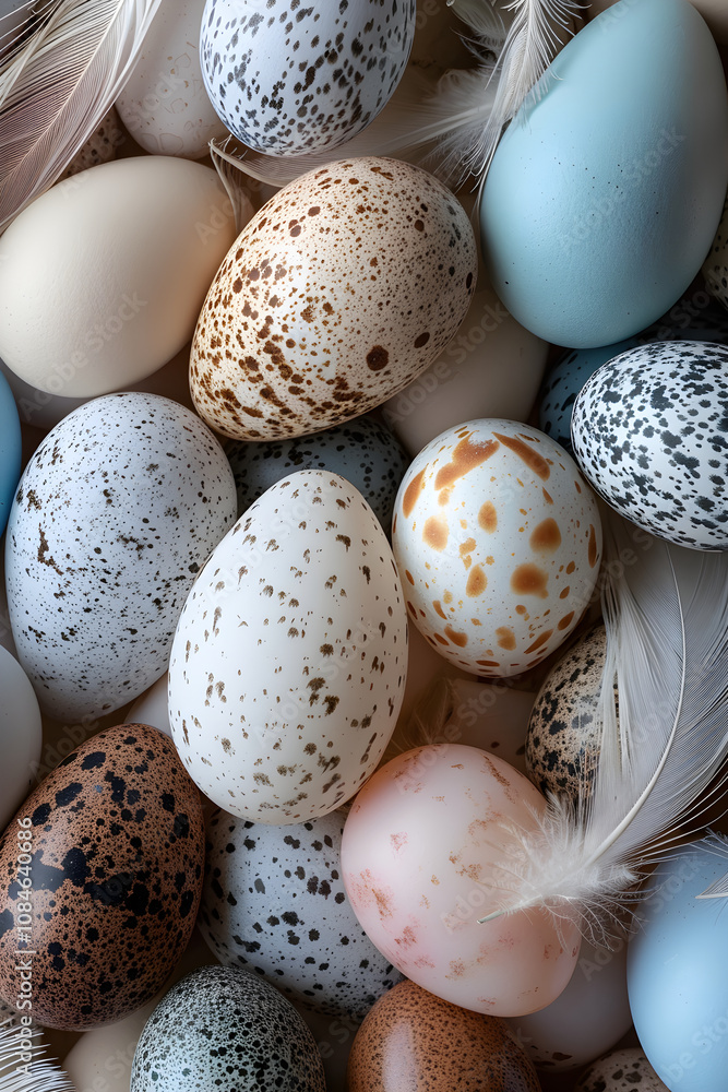 Showcasing Nature's Artistry: A Fascinating View of Different Bird Eggs and Feathers Showcasing Nature's Artistry: A Fascinating View of Different Bird Eggs and Feathers
