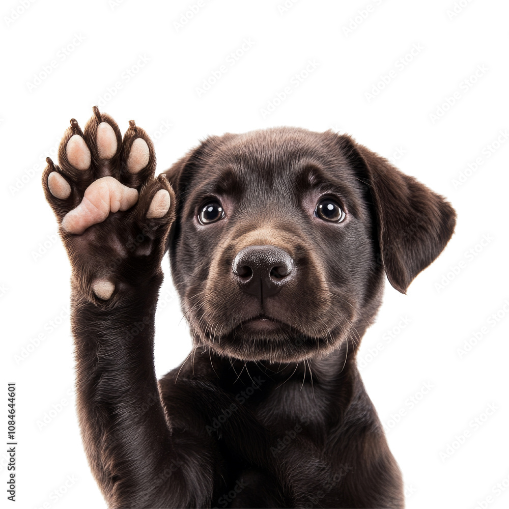 Obraz premium Adorable Playful Labrador Puppy