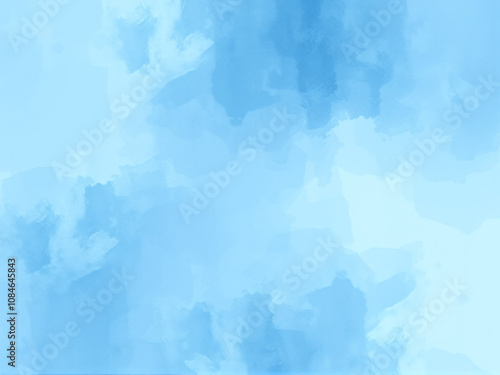 Calm blue abstract background with soft textures and gradients