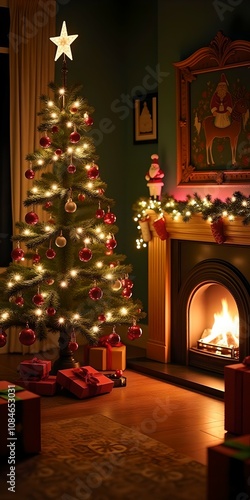 Wallpaper Mural christmas time Torontodigital.ca