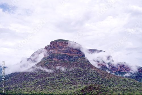 Three Sisters mountain range in South Africa photo