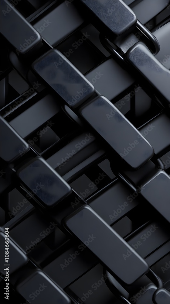 Abstract Texture of Intertwined Black Strips Creating a Modern and Sleek Pattern Ideal for Backgrounds and Design Projects Abstract Texture of Intertwined Black Strips Creating a Modern and Sleek Pattern Ideal for Backgrounds and Design Projects
