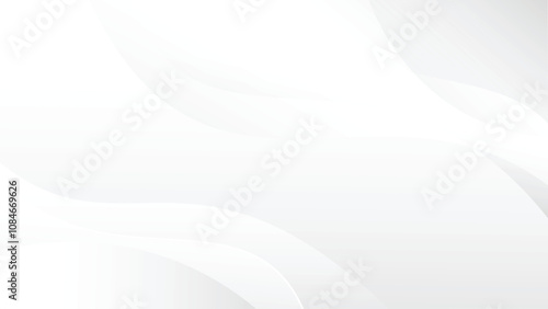 abstract white background wave gradient shape luxury wallpaper 