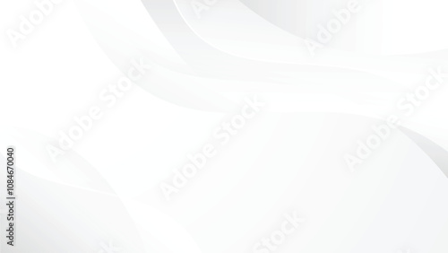 abstract white background wave gradient shape luxury wallpaper 