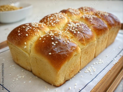 Golden Brown Brioche Bread