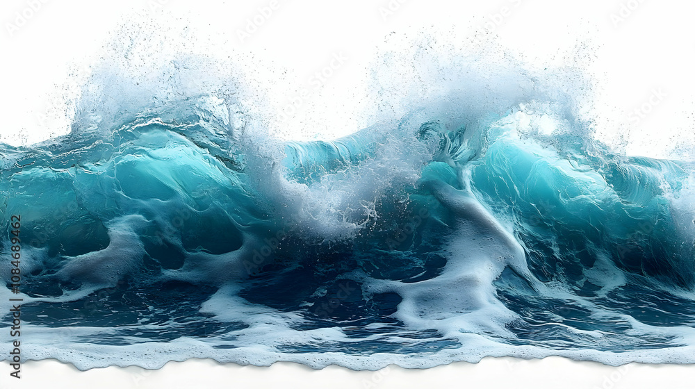 Ocean Wave Realistic Image Ocean Wave Realistic Image