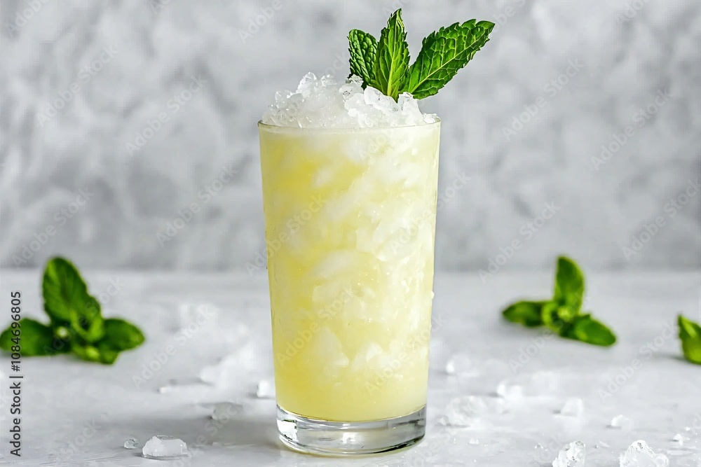 Refreshing Minty Lemonade Slush: A Cool Summer Treat Refreshing Minty Lemonade Slush: A Cool Summer Treat
