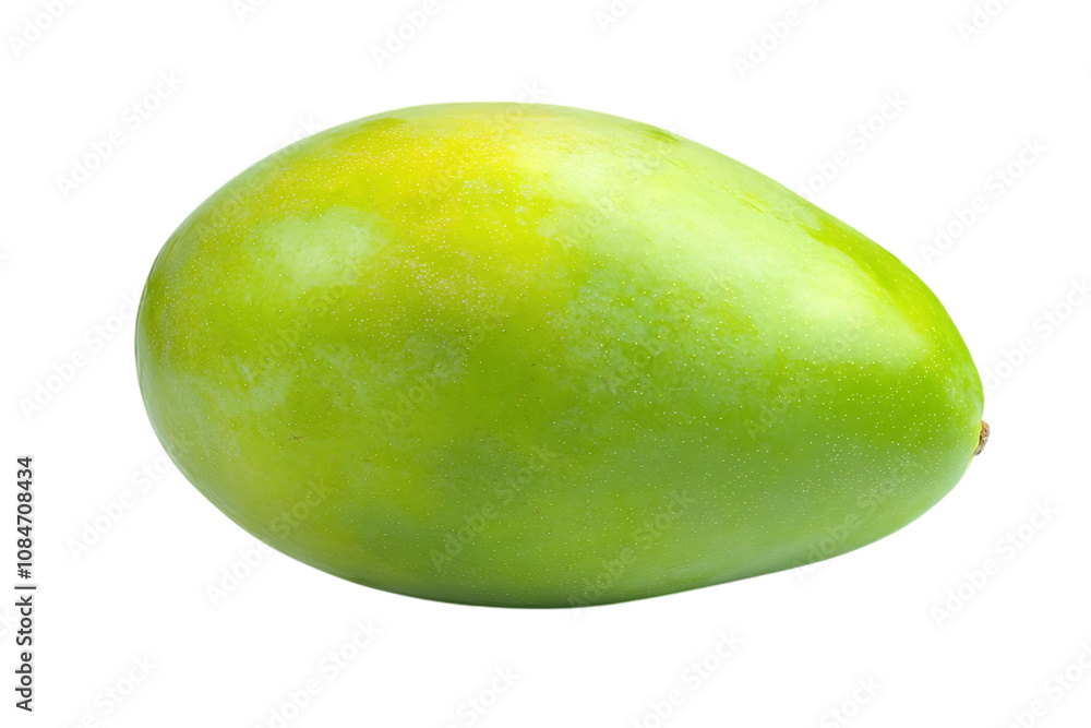 Green mango isolated png on a transparent background Green mango isolated png on a transparent background