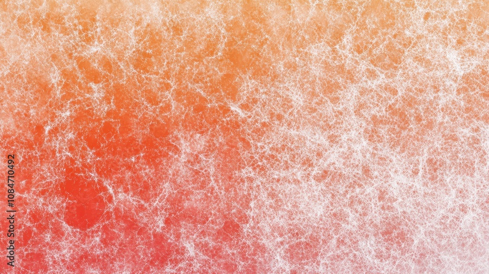 Fototapeta premium Light orange red white noise texture banner header cover poster backdrop design with pink grainy gradient background