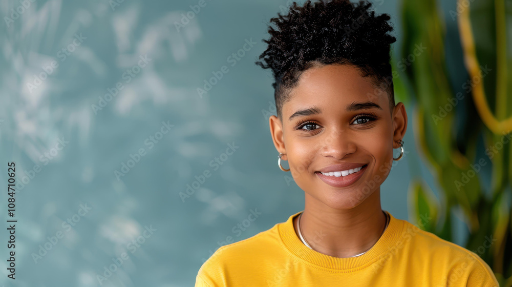 A strong black woman engaged in a dynamic team meeting, showcasing leadership and collaboration in a professional setting. A strong black woman engaged in a dynamic team meeting, showcasing leadership and collaboration in a professional setting.