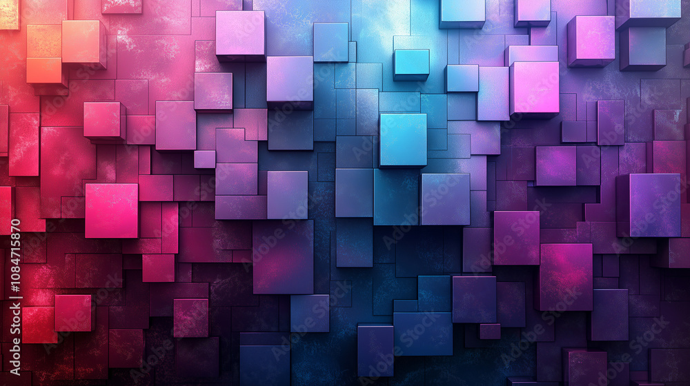 abstract background with squares abstract background with squares
