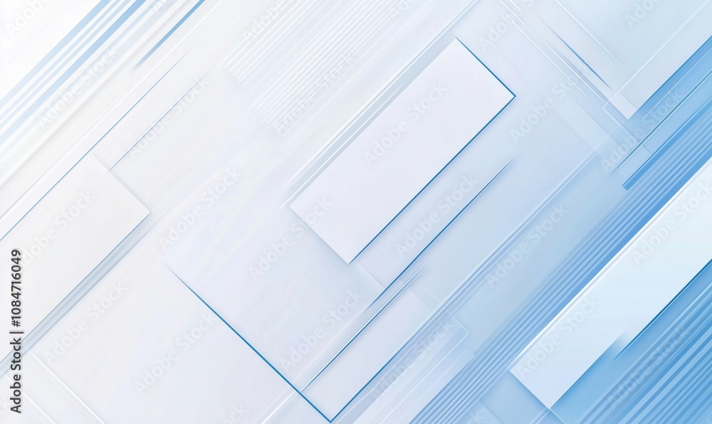Abstract blue geometric background, layered shapes, soft gradients, modern design, clean lines, digital art Abstract blue geometric background, layered shapes, soft gradients, modern design, clean lines, digital art