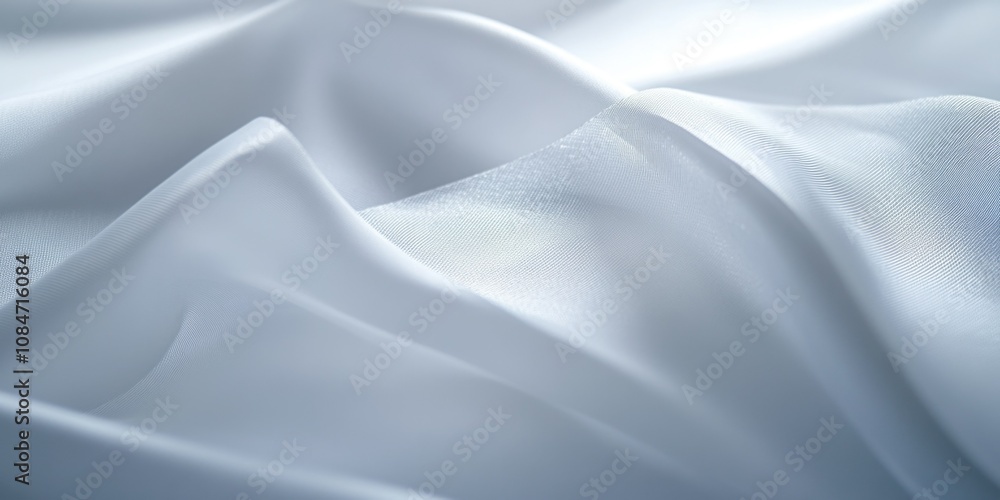 Naklejka premium Folded Fabric with Light Effects