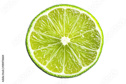 Lime cut isolated png on a transparent background