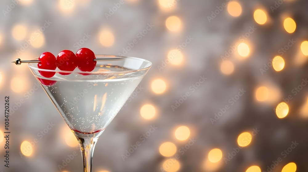 Festive Martini Cocktail Lights Festive Martini Cocktail Lights