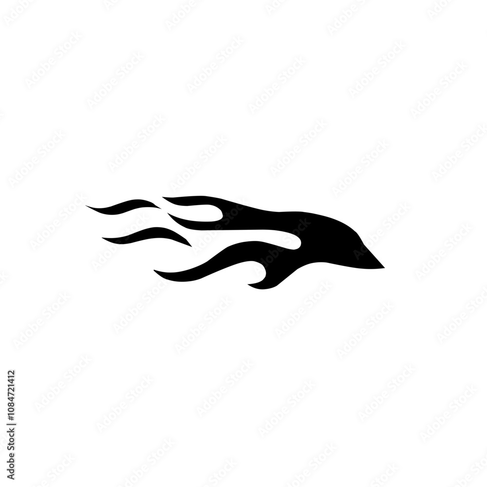 Fototapeta premium car decal black