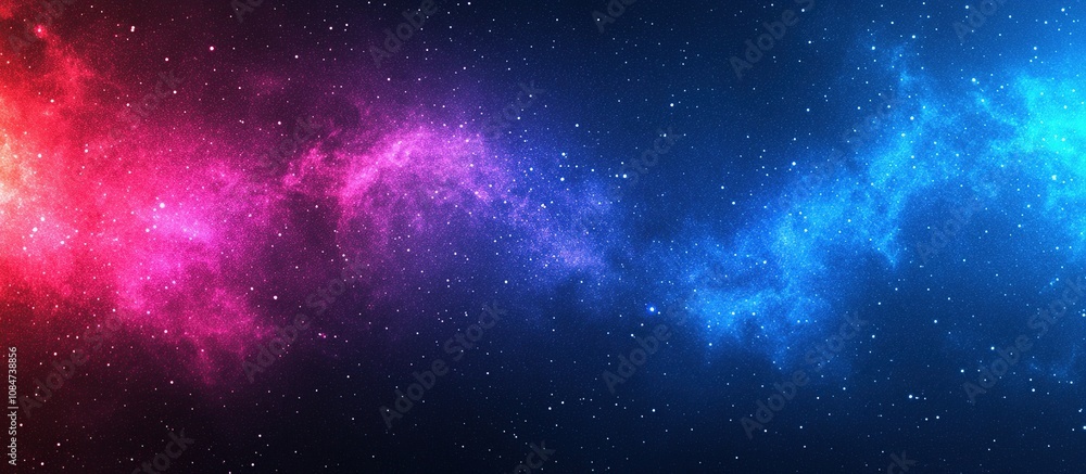 A vibrant cosmic scene featuring colorful nebulae and stars in a deep space background. A vibrant cosmic scene featuring colorful nebulae and stars in a deep space background.