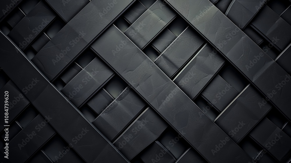 Wallpaper Dark abstract pattern interlacing, creating a modern background wallpaper Wallpaper Dark abstract pattern interlacing, creating a modern background wallpaper
