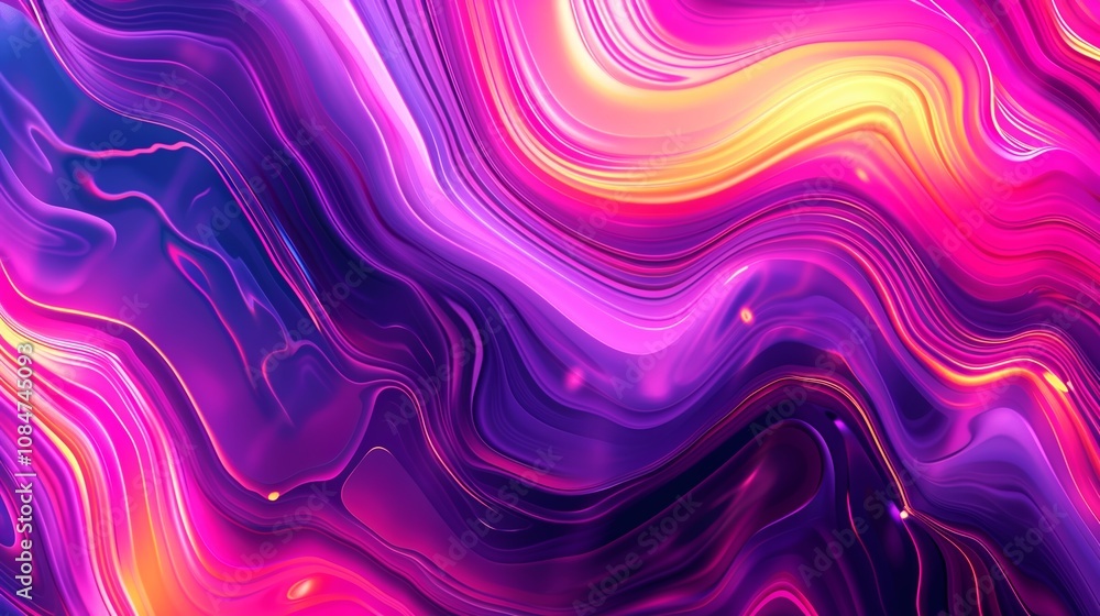 Wallpaper Colorful abstract background with flowing liquid wavy lines forming a beautiful pattern Wallpaper Colorful abstract background with flowing liquid wavy lines forming a beautiful pattern