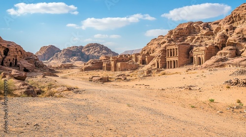 Ancient Petra: Exploring the Lost City of Nabataeans photo