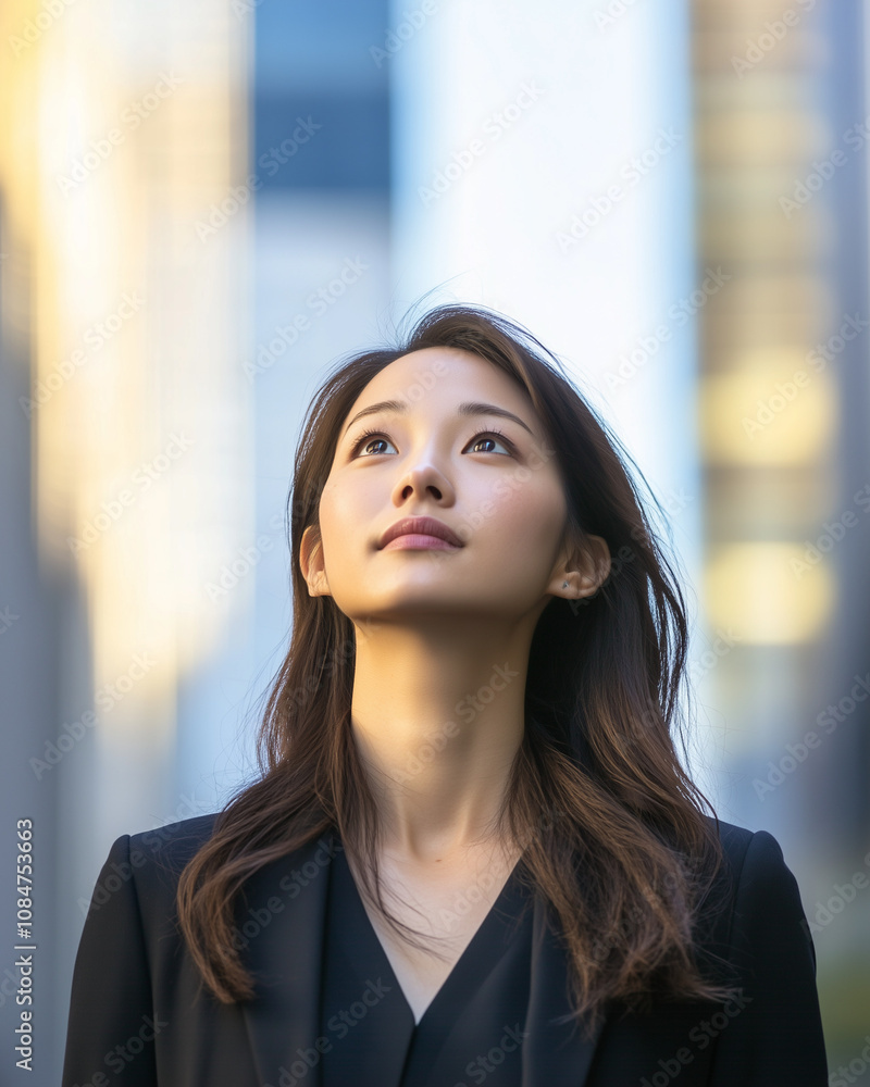 Fototapeta premium 働く20代の日本人女性