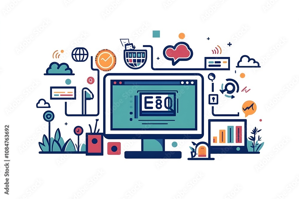 Business Marketing illustrations. Mega set. Collection of scenes with men and women taking part in business activities. Trendy vector style Startup online shopping company milestones infographics.
Business Marketing illustrations. Mega set. Collection of scenes with men and women taking part in business activities. Trendy vector style Startup online shopping company milestones infographics.