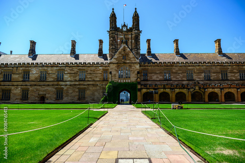 The University of Sydney (USYD) is a public research university in Sydney, Australia. Founded in 1850, it is the oldest university in both Australia and Oceania. photo