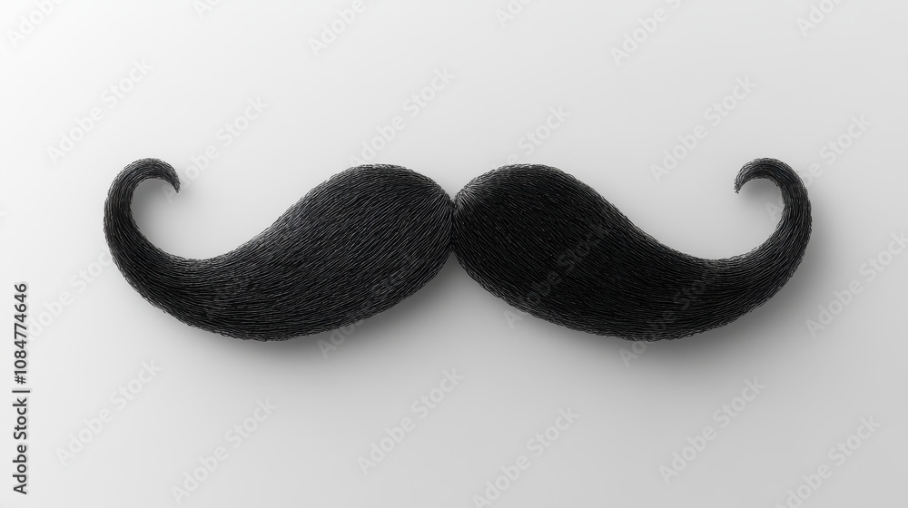 A sleek, mustache-themed poster template ideal for fundraising events, set against a clean white backdrop. A sleek, mustache-themed poster template ideal for fundraising events, set against a clean white backdrop.