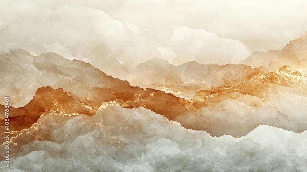 Abstract design featuring layered textures in warm tones resembling natural formations. Abstract design featuring layered textures in warm tones resembling natural formations.
