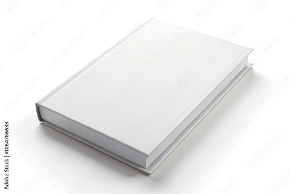Blank book cover mockup Top View isolated background. Realistic blank booklet cover mockup Blank book cover mockup Top View isolated background. Realistic blank booklet cover mockup