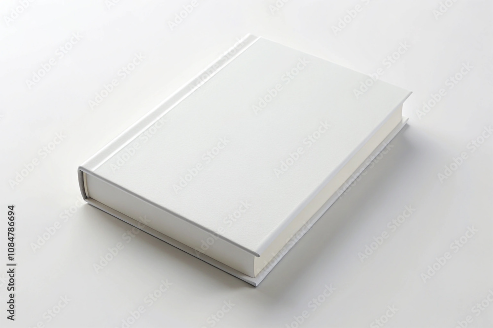 Blank book cover mockup Top View isolated background. Realistic blank booklet cover mockup Blank book cover mockup Top View isolated background. Realistic blank booklet cover mockup