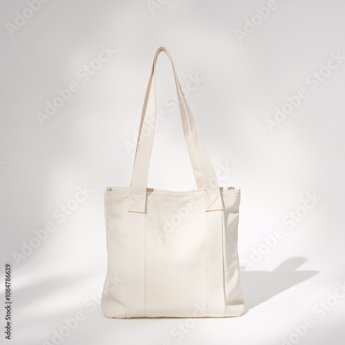 Plain Canvas Totebag in Bright Minimal Studio