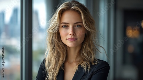Beautiful Blonde Woman Posing Near a Window Free Download Beautiful Blonde Woman Posing Near a Window - GFXLoad