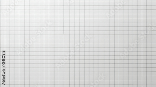 Wallpaper Mural A Close-Up Shot of a White Gridded Paper with Black Lines, Creating a Uniform and Textured Surface Torontodigital.ca