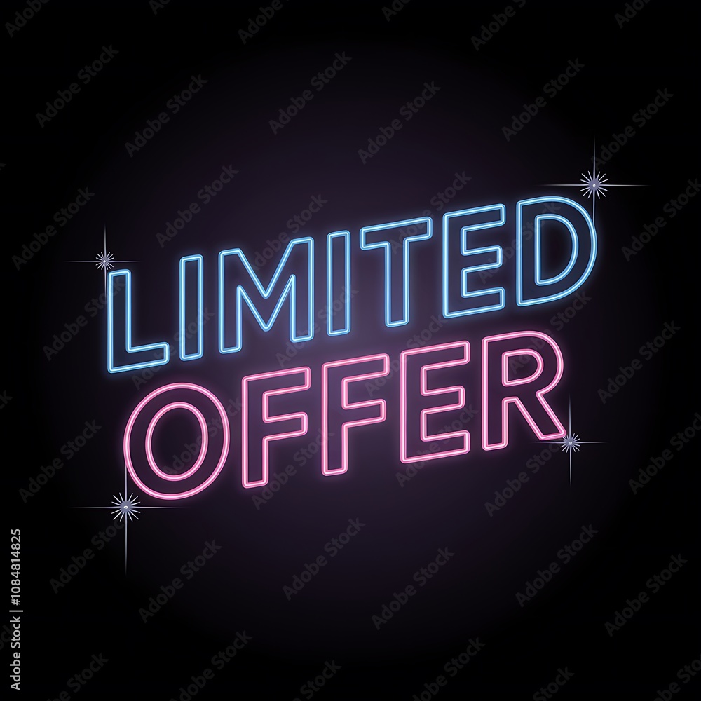 Neon Sign Displays Limited Time Offer Sale Neon Sign Displays Limited Time Offer Sale
