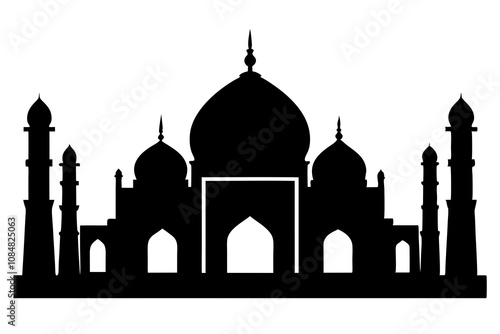 Mosque | isolated vector illustration on white background